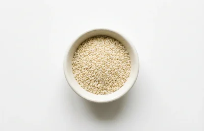 white sesame seeds