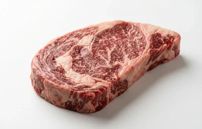 raw choice chuck eye steak