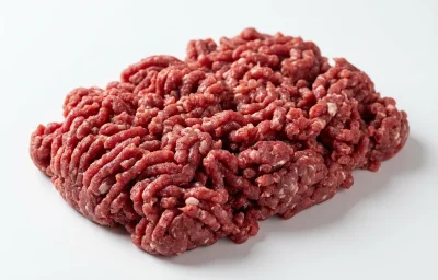 raw ground ostrich