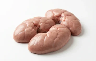 raw veal kidneys