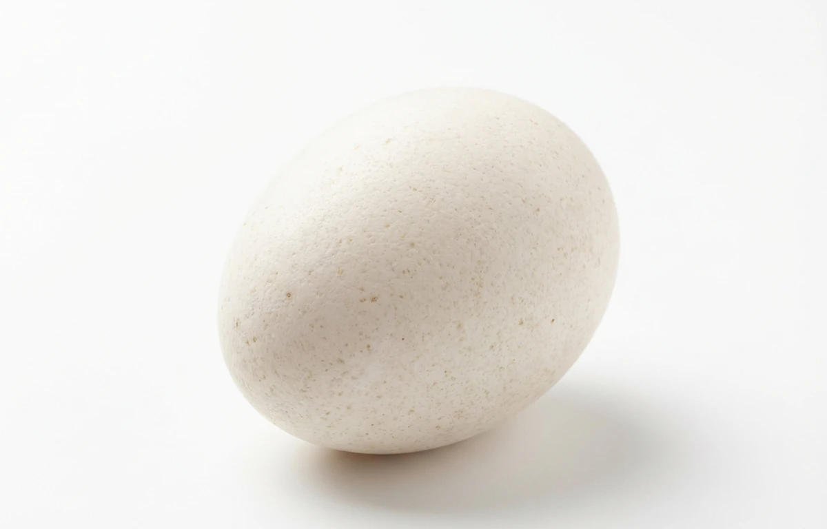 raw goose egg