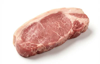 raw lamb loin