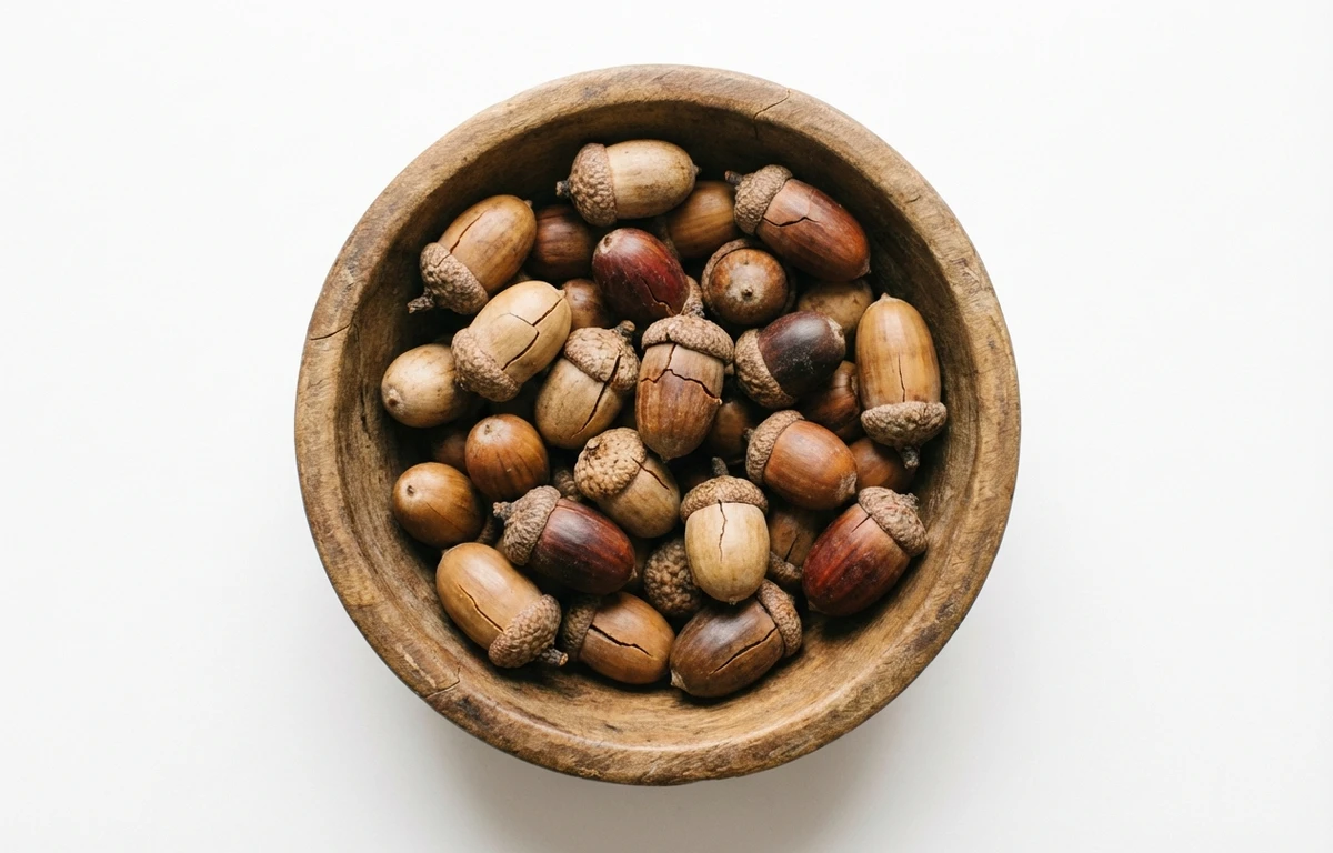 dried acorn