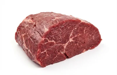 raw moose meat