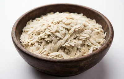 thick flattened rice