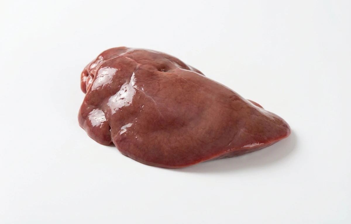 raw duck liver