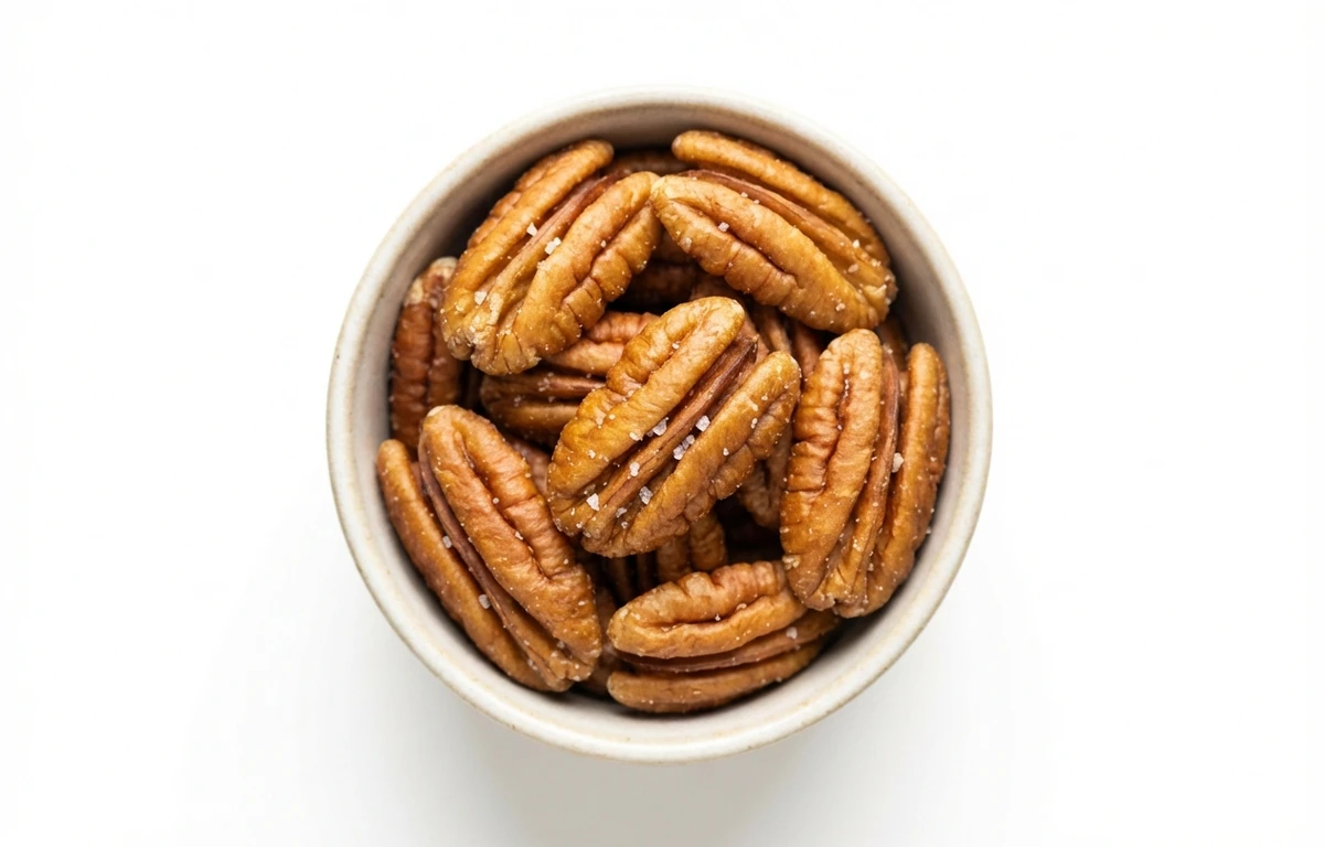 dry roasted salted pecans