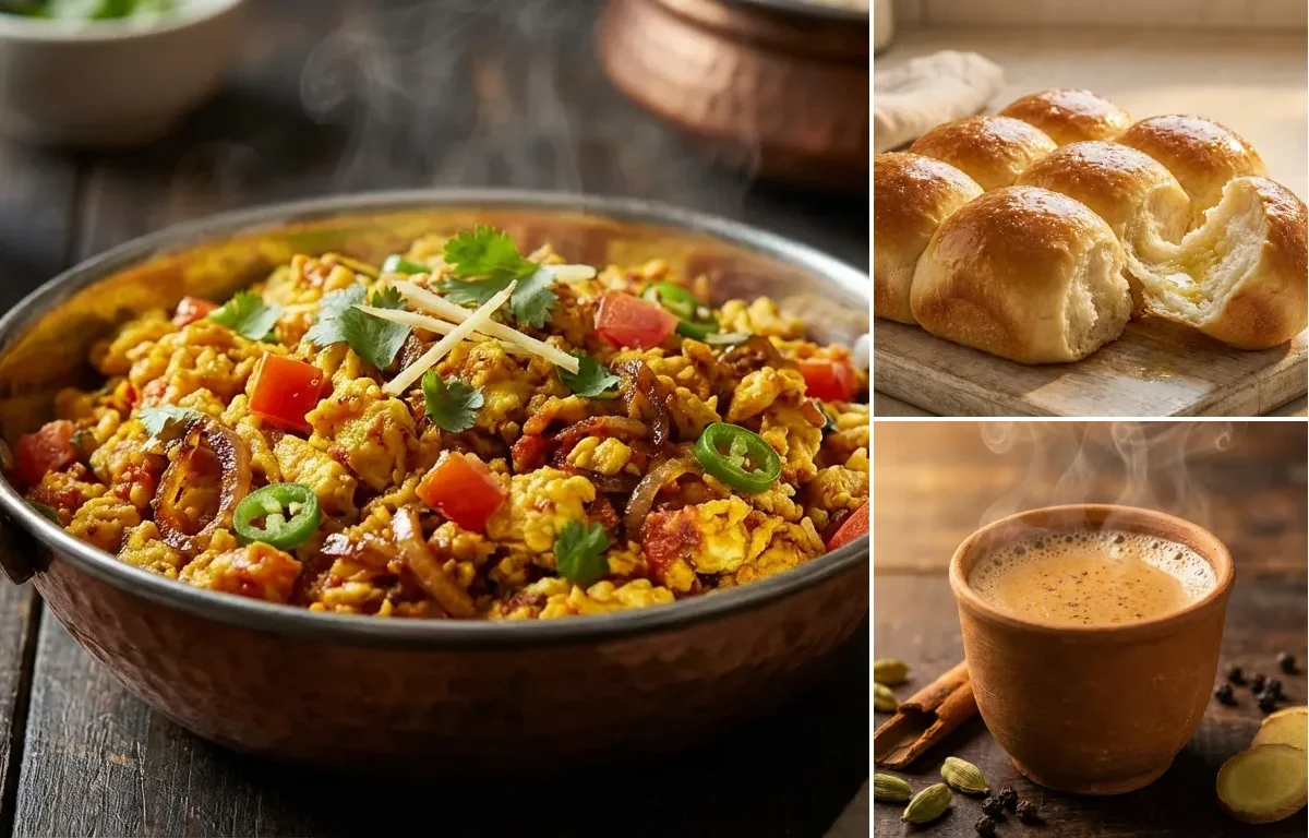 Anda Bhurji with Ladi Pav