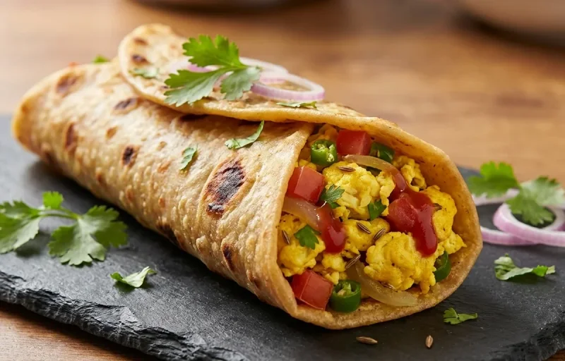 Anda Bhurji Roll