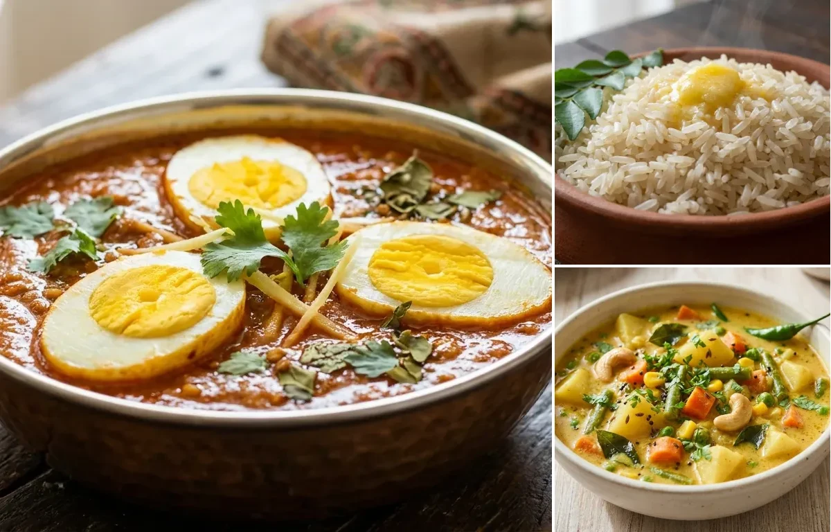 Anda Curry with Ukda Tandul and Valval