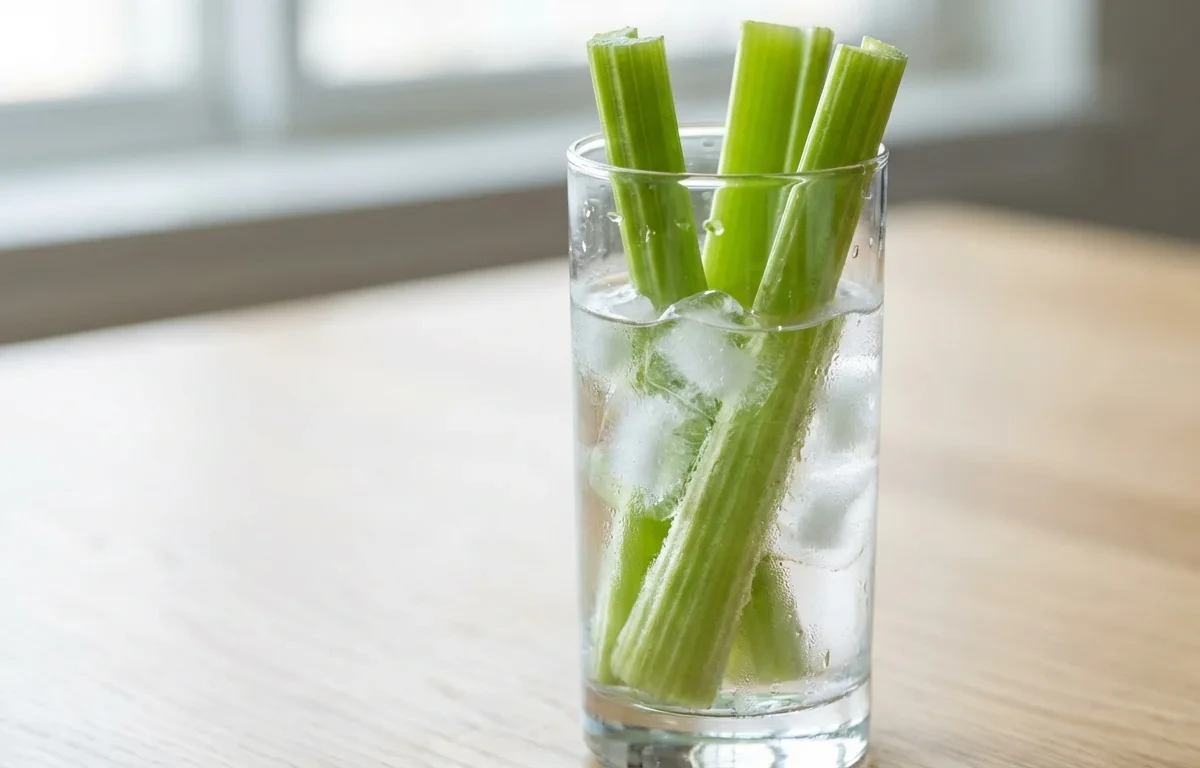 Celery Sticks with Raw Cashews