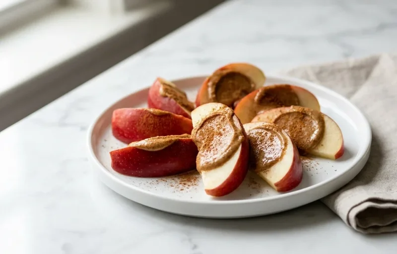 Apple with Almond Butter Sunday Meal Prep