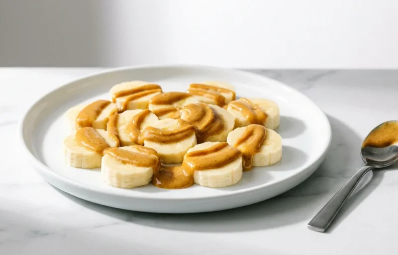 Banana with Almond Butter