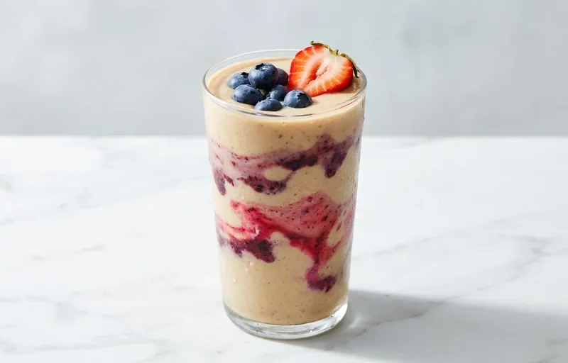 Banana Peanut Butter Smoothie Dairy Free