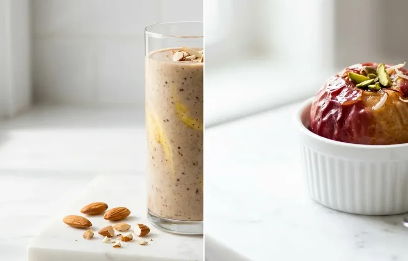 Banana Ragi Smoothie with Apple