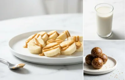 Banana with Peanut Butter Pregnancy + supplement + iron