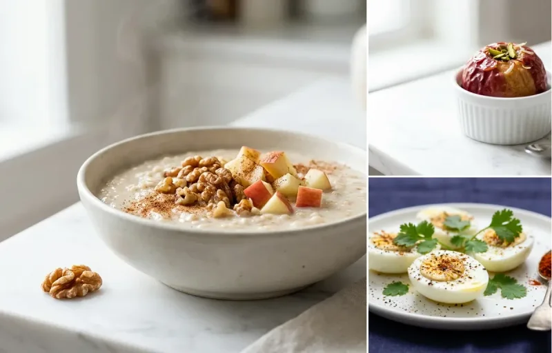 Barley Porridge with Apple