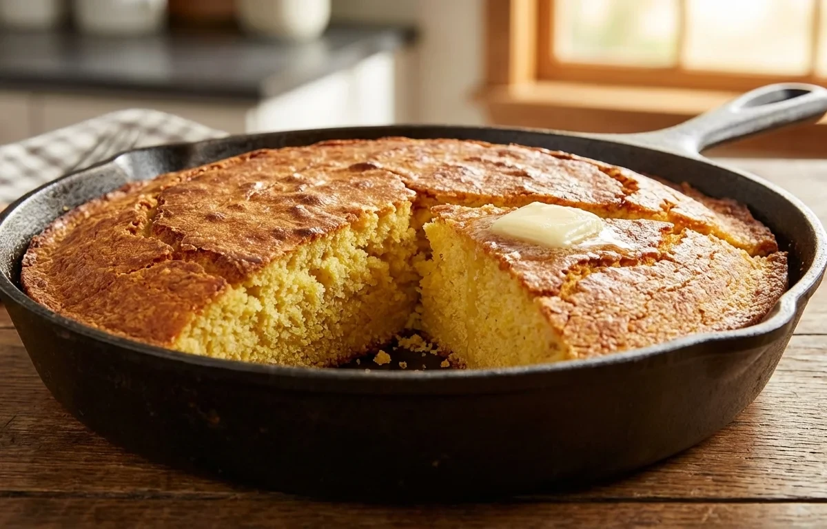 Beef Chili with Cornbread and Side Salad with Vinaigrette