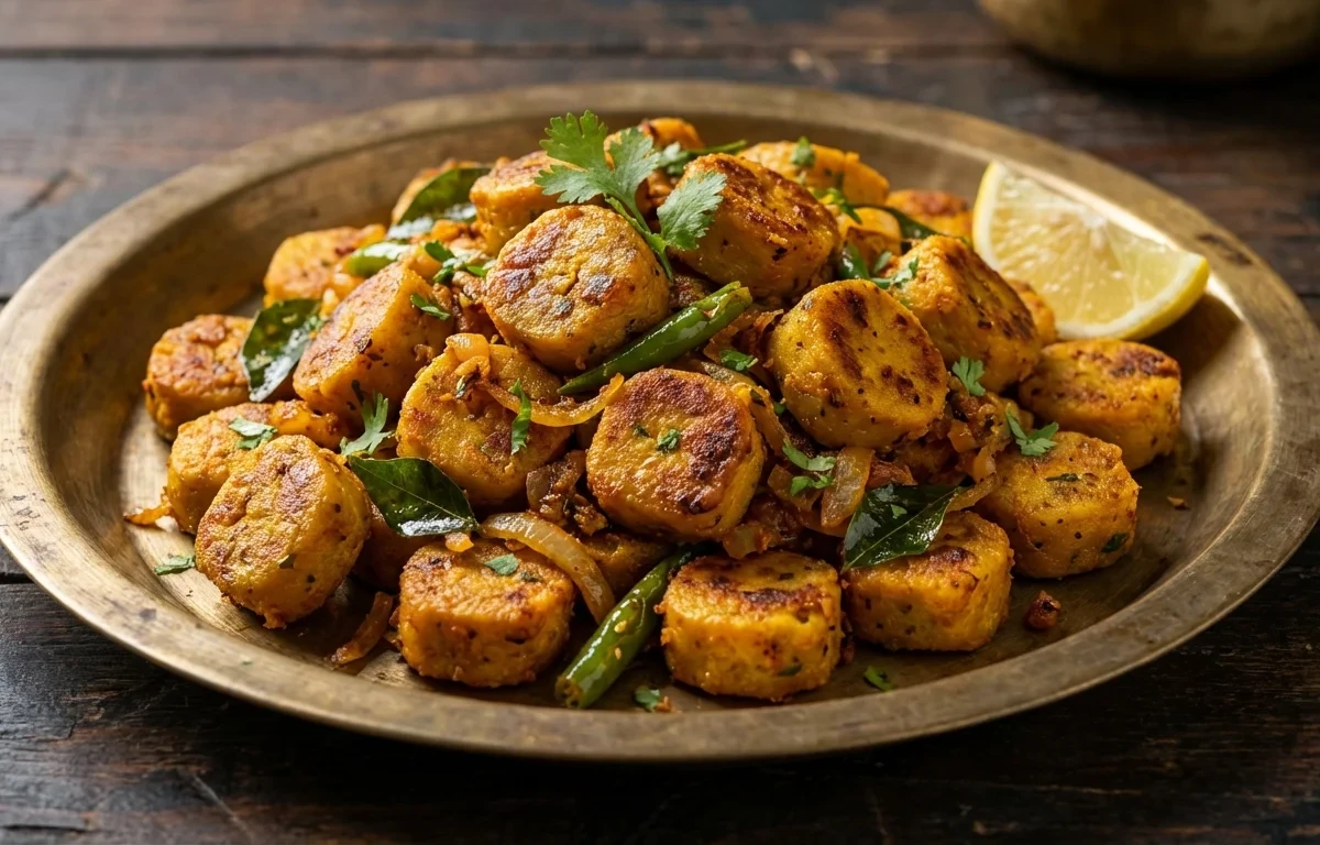 Besan Gatta Fry
