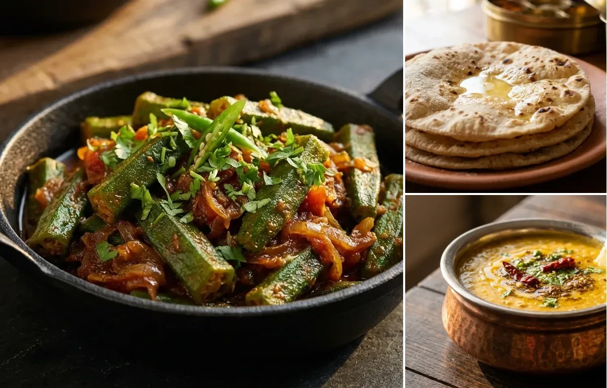 Roti with Dal Fry