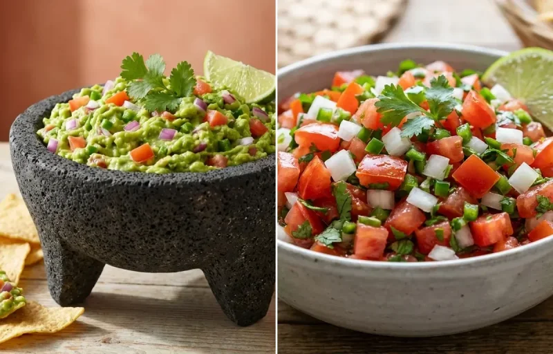Black Bean Fajitas with Whole Wheat Tortillas, Guacamole and Pico De Gallo