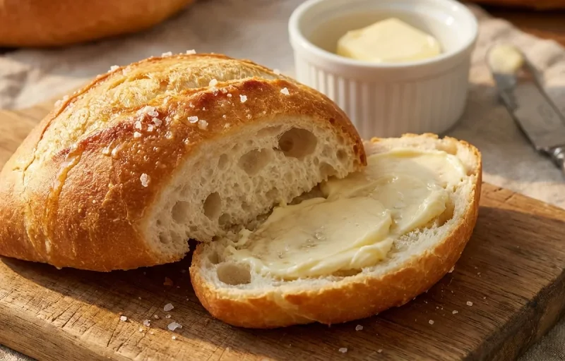 Bolillo with Butter