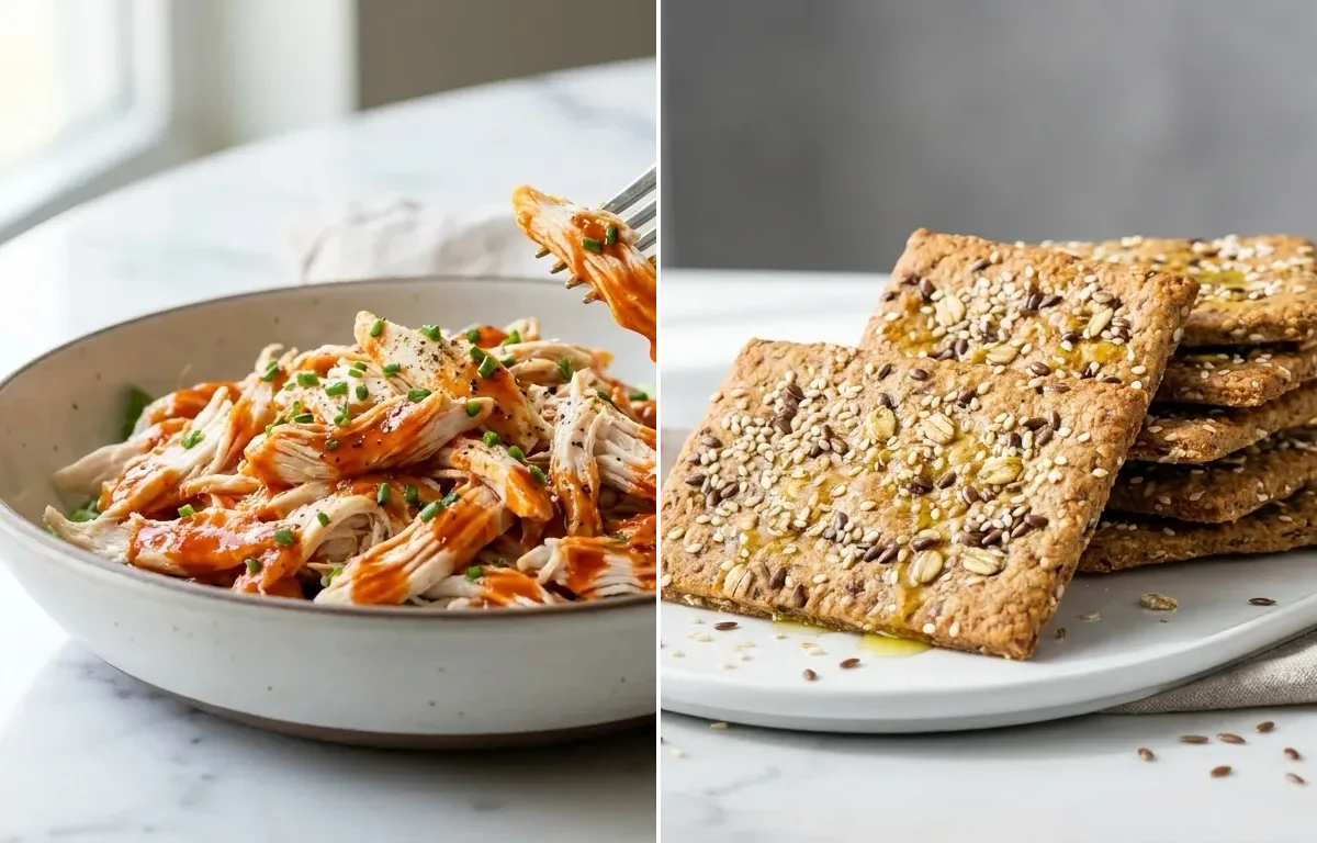 Buffalo Chicken Salad with Blue Cheese and Yogurt Ranch