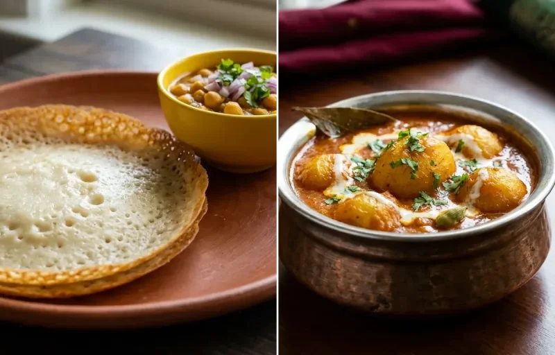 Chakuli Pitha with Dum Aloo