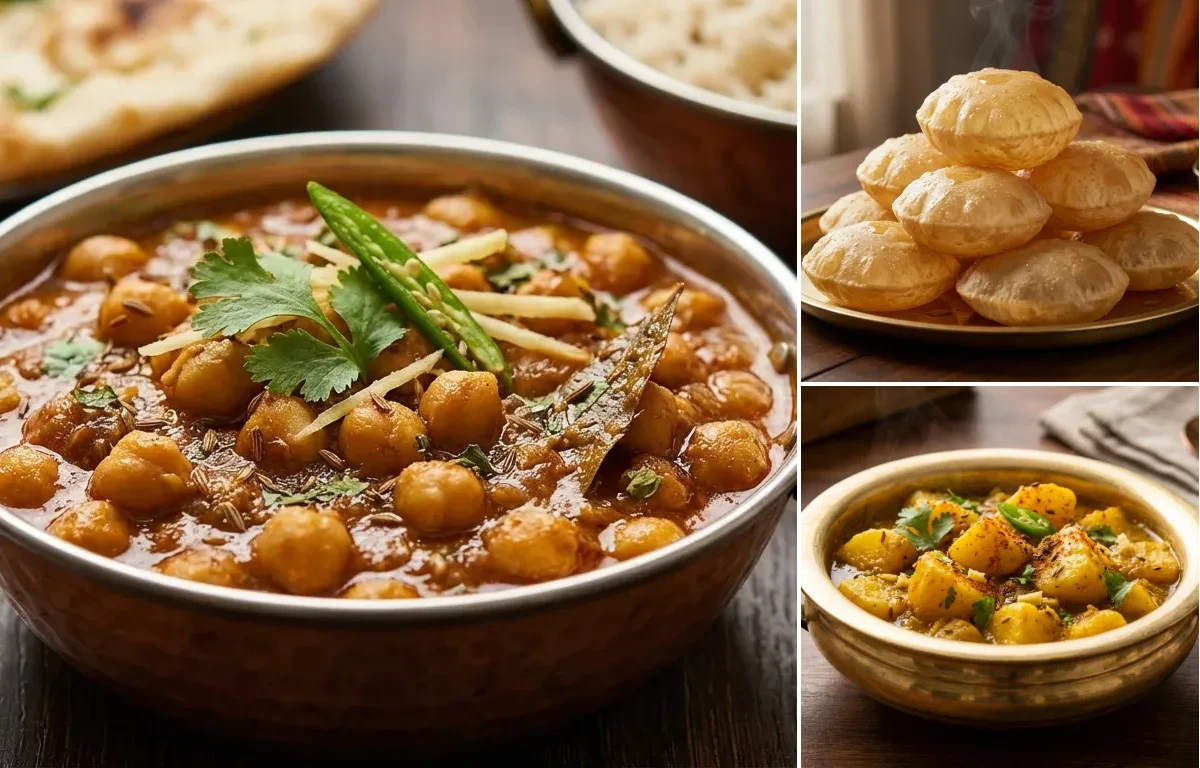 Poori with Aloo Sabzi