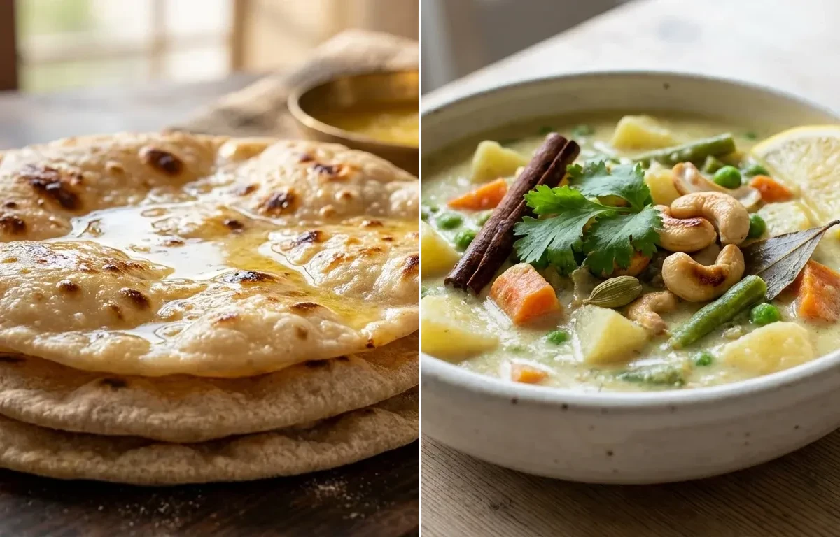 Chapati with Udupi Kurma