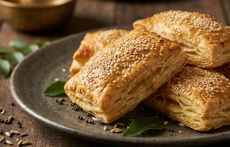 Chettinad Egg Puffs