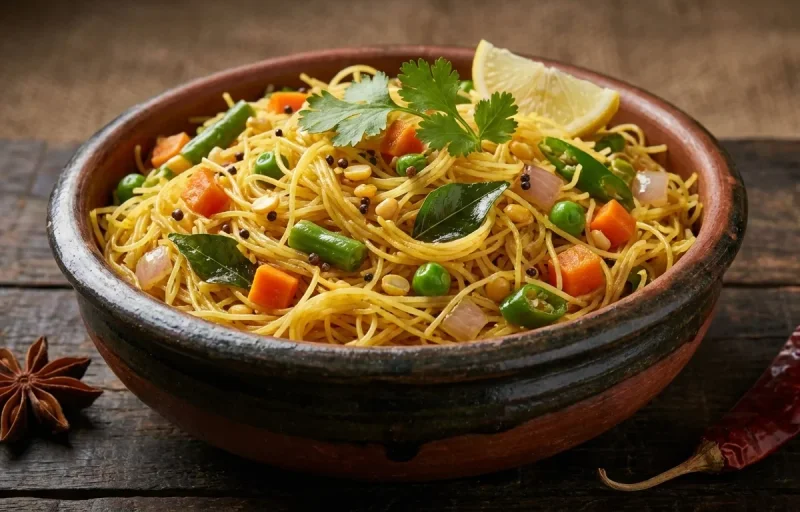 Chettinad Vegetable Sevai