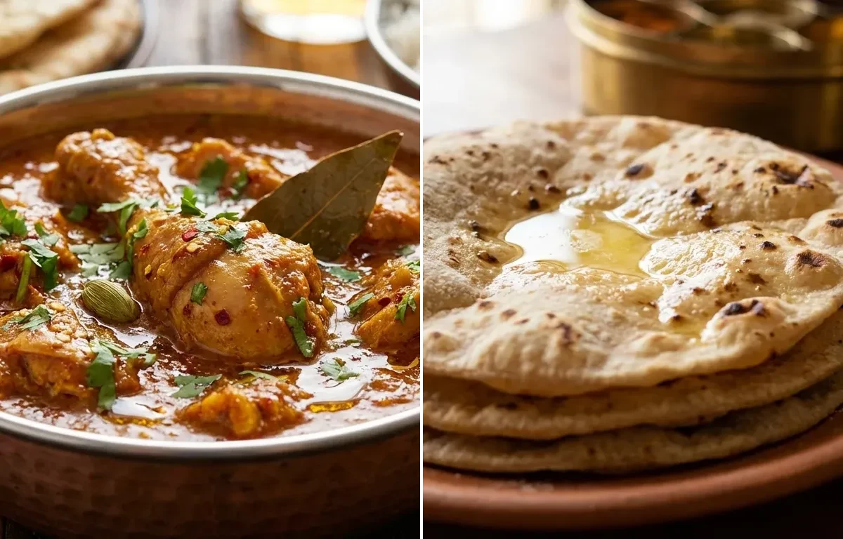 Chicken Curry with Roti