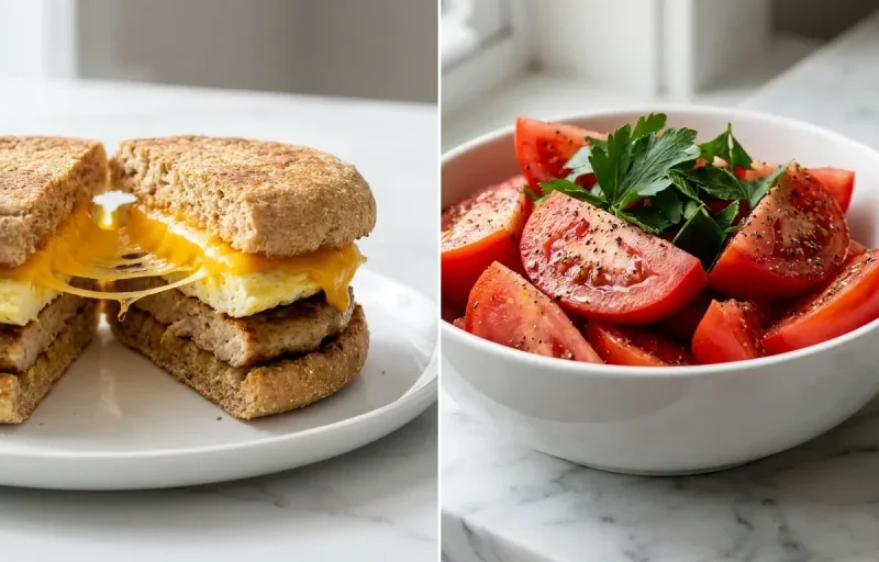 Chicken Sausage & Egg Muffin