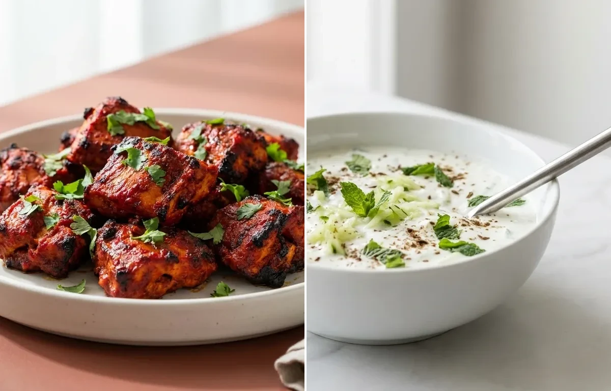 Chicken Tikka Vegetable Bowl
