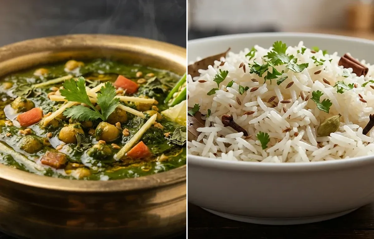 Chole Palak