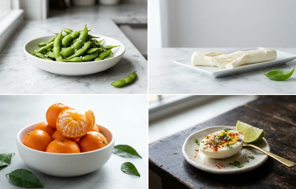 Clementines with Edamame with Sea Salt Muscle Building