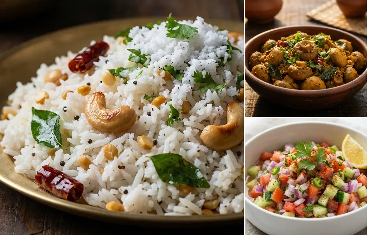 Coconut Rice with Mushroom Sukhem