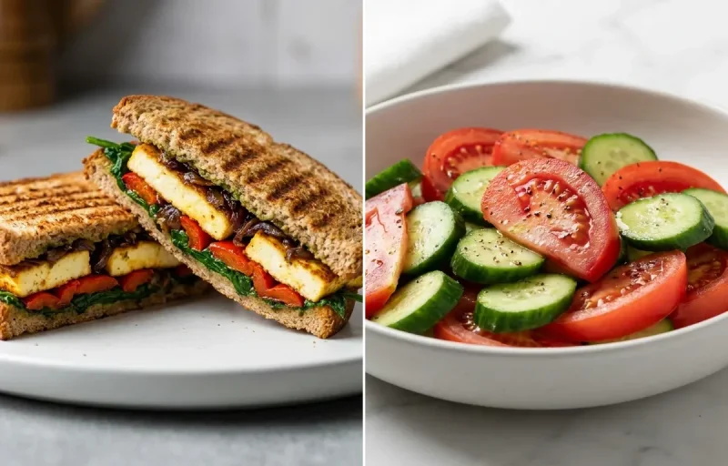 Cottage Cheese Veg Sandwich