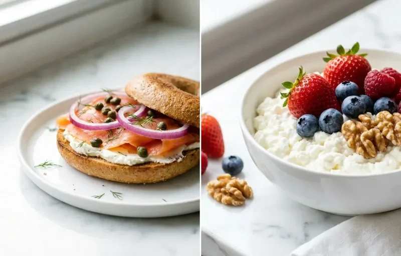 Cottage Cheese with Berries