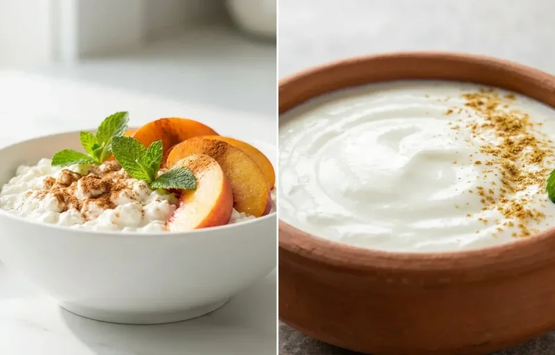 Cottage Cheese with Peach Sunday Meal Prep (low_fat) + supplement