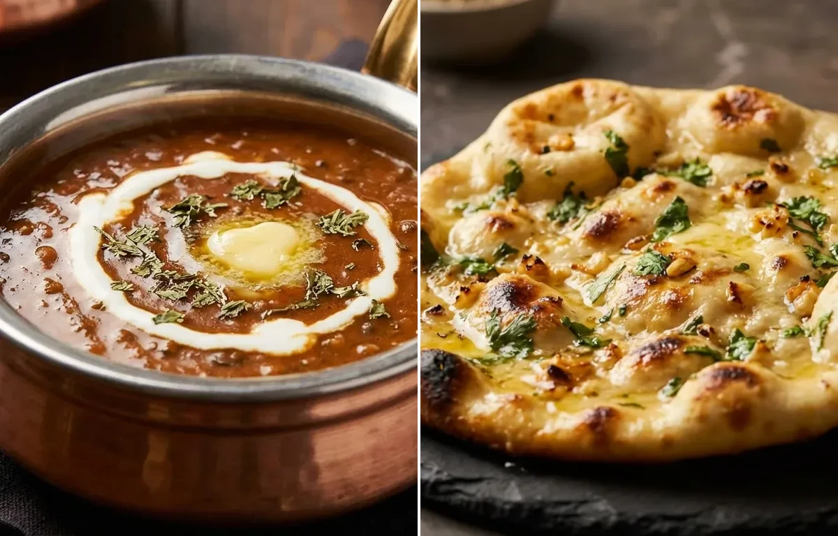 Dal Bukhara with Garlic Naan