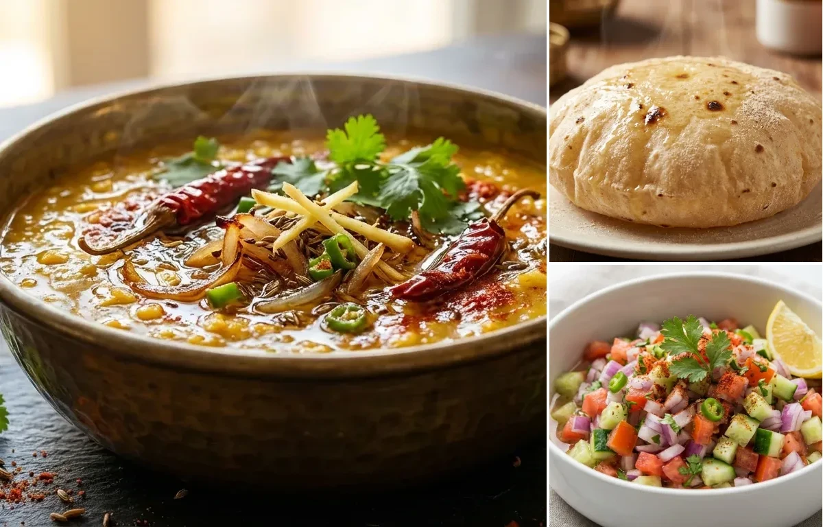 Dal Tadka with Phulka