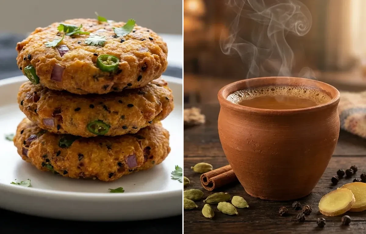 Daler Bora with Masala Cha