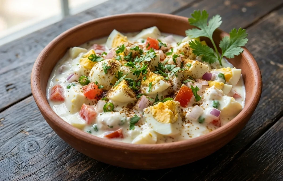 Egg Salad with Cooked Quinoa