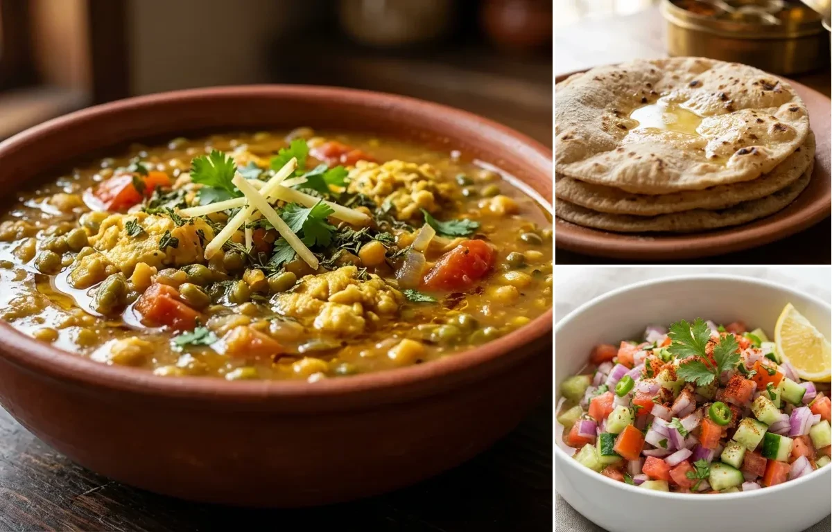 Egg Torka with Roti
