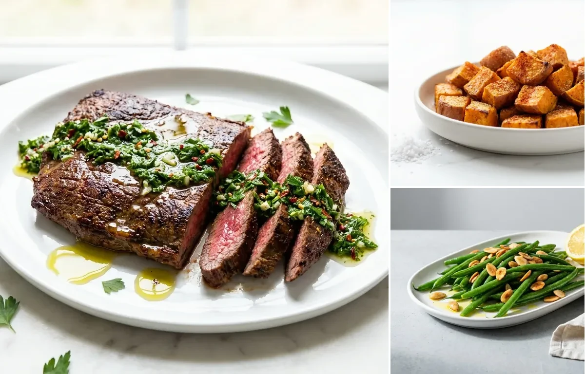 Flank Steak with Chimichurri