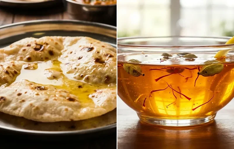Ghee Roti with Chashni