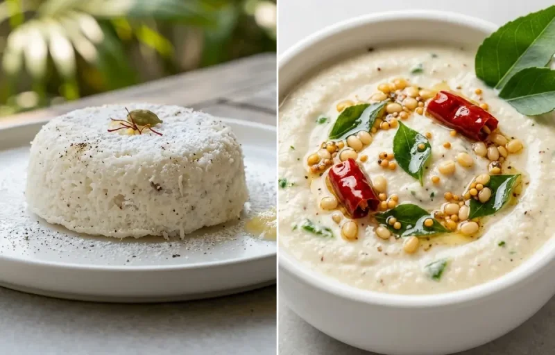 Goan Santhan with Coconut Chutney