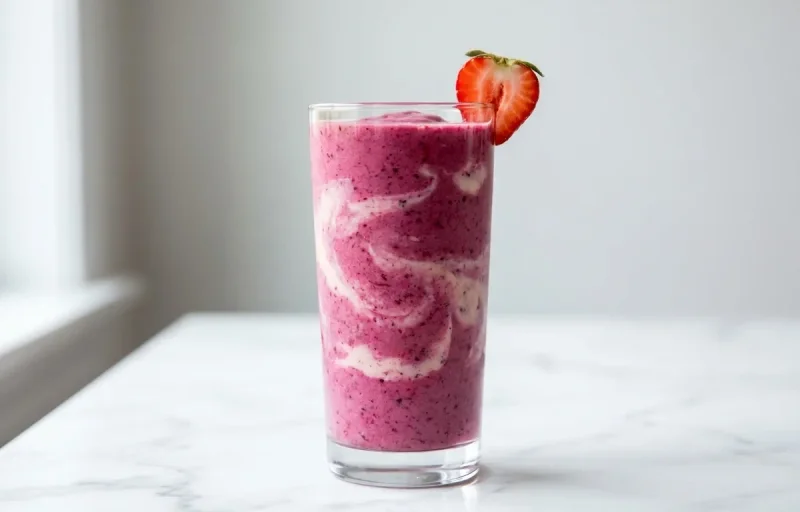 Greek Yogurt Berry Smoothie